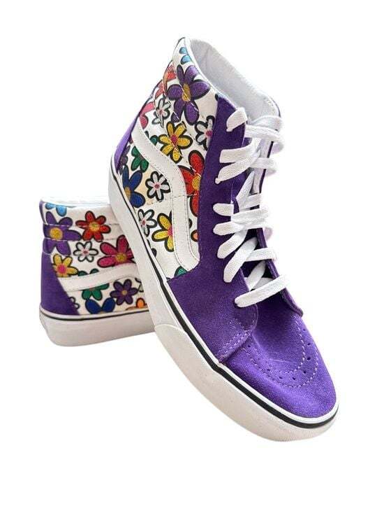 Vans Shoes - VANS SK8- PLATFORM 2 GLITTER DAISIES